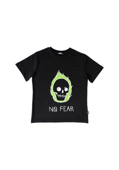 No Fear Nfr-b500340 Erkek Çocuk Tişört Siyah