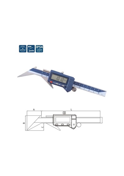 Dasqua 3-150mm Dijital Radyus Kumpası 2240-4005