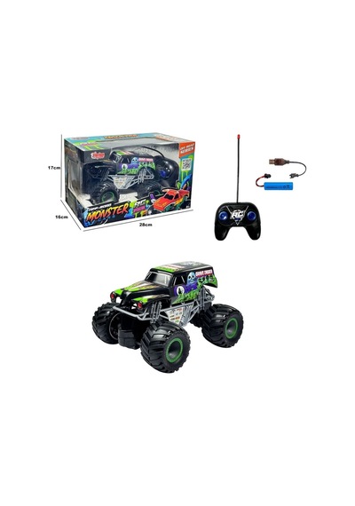 Vardem Oyuncak Jy-1003-04-07-08 Uzaktan Kumandalı Şarjlı Monster Jeep