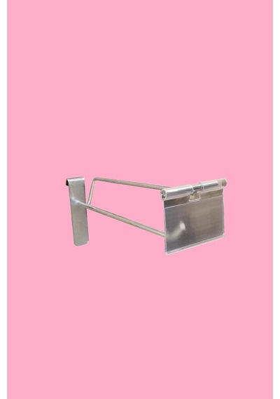 15 Cm - 100 Adet Galvaniz Etiketli Tel Pano Kancası Raf Askısı Galvaniz