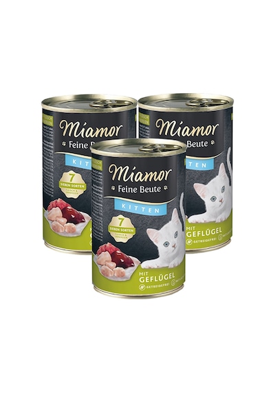 Miamor VD Tavuklu Yavru Kedi Çorbası 3 x 135 ML