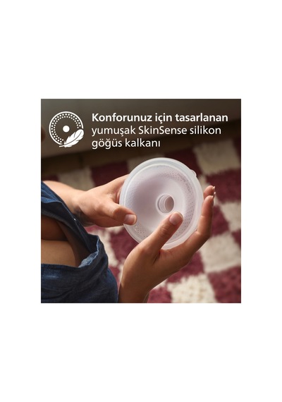 Eller Serbest Şarjlı Tekli Elektrikli Göğüs Pompası, Hastane Gücünde, Sessiz Sağım, Scf531/11