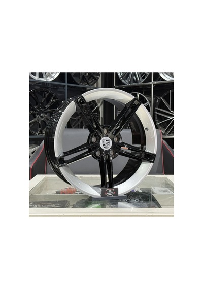 18 İnç 5x112 Vw Seat Skoda Audi Uyumlu Porsche Taycan Silver Black Jant Modeli 4adet