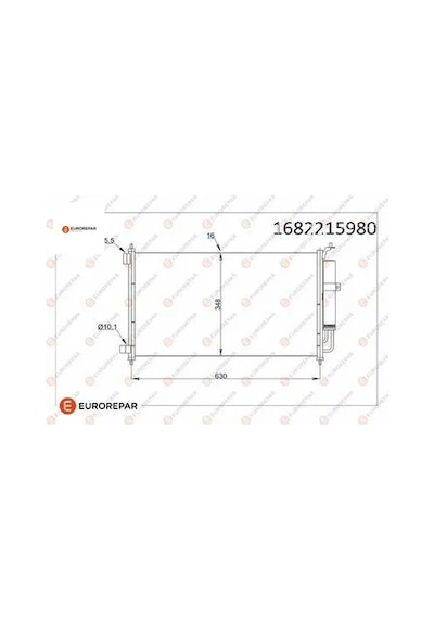 Erp Klima Radyatörü Nissan Mıcra Iıı K12 Note E11,ne11 Juke F15 Tııda C11 Eurorepar 1682215980