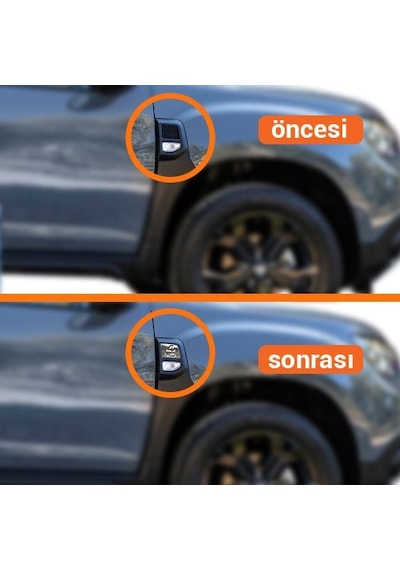 intakrom Dacia Duster Krom Çamurluk Amblemi 2018 ve Üzeri