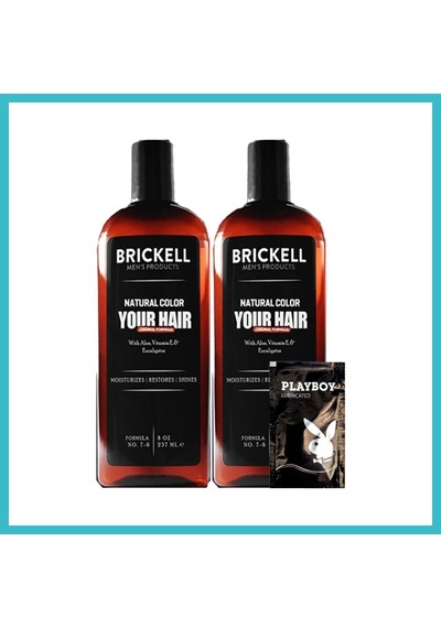 Bezos Brickell Erkeklere Özel Snmp20308 Brickell Anti Beyaz 2 Adet 237 Ml Saçsakal Şampuanı + Yanında Jel Dfnbez