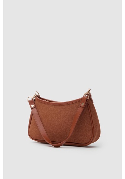 Shule Bags Farme Süet Baget Çanta Taba Taba