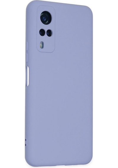 Mey İthalat Vivo Y53s Kılıf Nano İçi Kadife Silikon - Lila