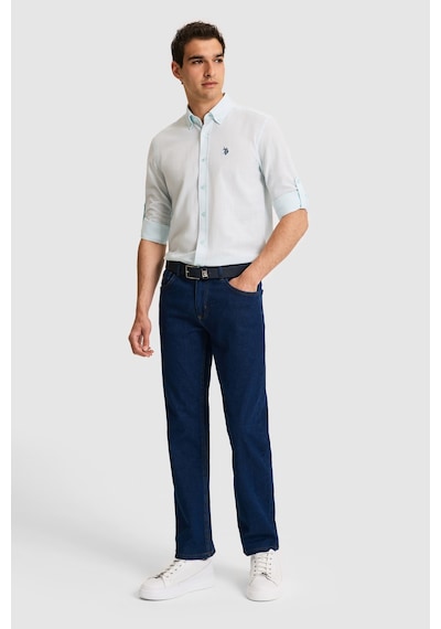 U.s. Polo Assn. Erkek Nil Gömlek Basic 50324660-vr083 Nıl