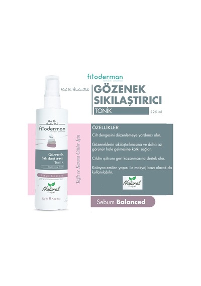 Fitoderman Gözenek Sıkılaştırıcı Tonik 225 ML