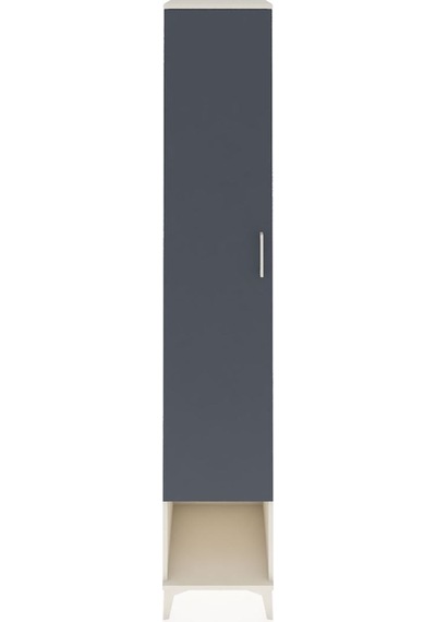 Hyperion Dolap 4 Raflı Tek Kapaklı Tek Askılı 44x44x243 Aytaşı-antrasit Aytası Hyperion Dolap 4 Raflı Tek Kapaklı Tek Askılı 44x44x243 Aytaşı-antrasit Aytası