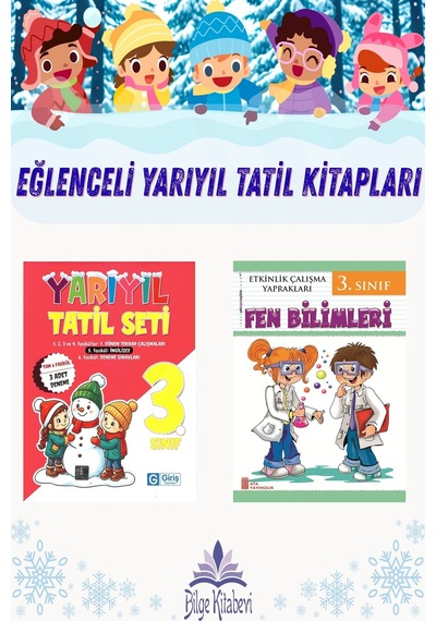 Giriş 3.sınıf Yarıyıl Tatil + Fen Bilimleri Etkinlik Kitabı