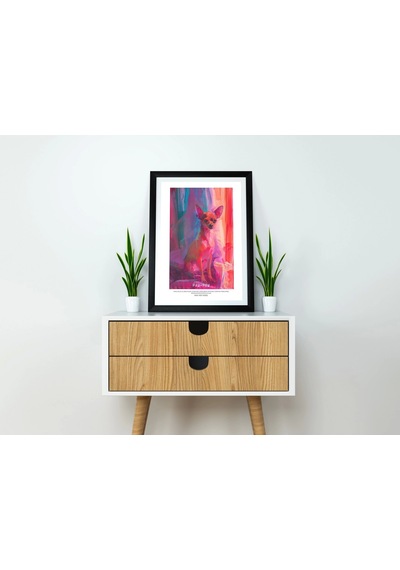 Paw-pow No:25 Art Print