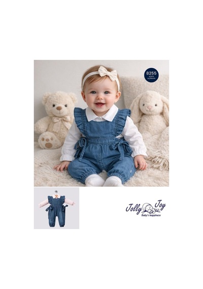 My Baby Kumsal Joy Joy Gömlekli Uzun Kollu Fırfırlı Yazlık Kot Şort Tulum 8255 Lacivert Lacivert My Baby Kumsal Joy Joy Gömlekli Uzun Kollu Fırfırlı Yazlık Kot Şort Tulum 8255 Lacivert Lacivert