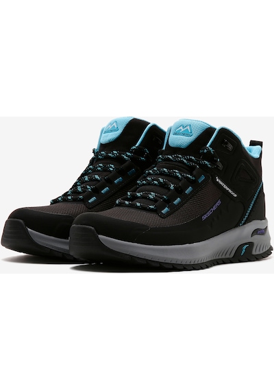 Skechers Arch - Fit Discover - Elevation Kadın Siyah Outdoor Bot 180086 Bkbl Siyah