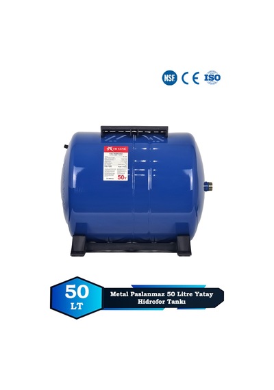 Sumarkt Trtank Profesyonel 50 Litre Yatay Ayaklı Nsf Membranlı Hidrofor Genleşme Tankı