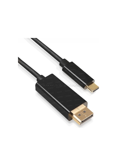 Dark 1.8M Usb 3.1 Type-C - Display Port 4K@60P Kablo DK CB U31XDP