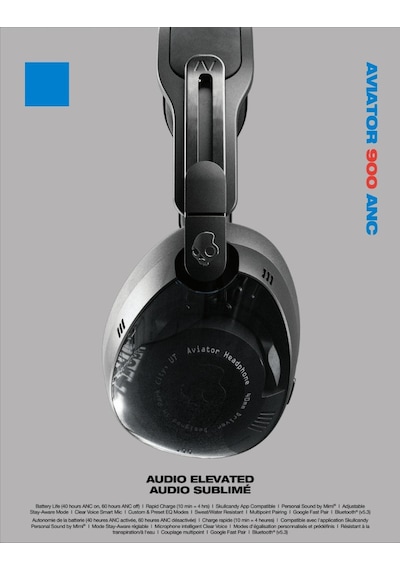 Skullcandy S6AVW-T740 Aviator Bluetooth 5.3 Kulak Üstü Kulaklık