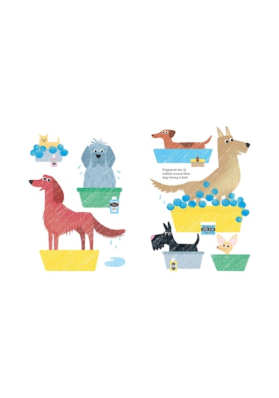 Usborne Fingerprint Activities Cats and Dogs - Usborne Publishing