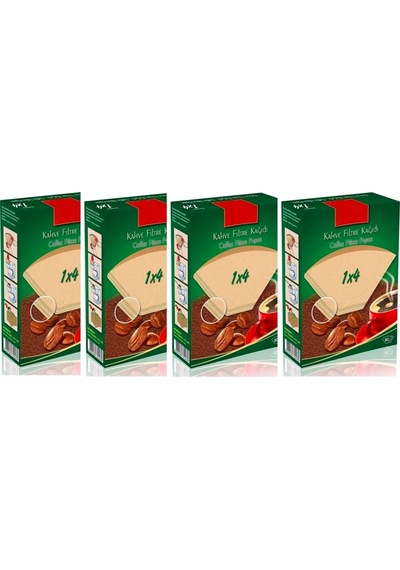 Caffeo 1 x 4 Kahve Filtre Kağıdı 4 x 80 Adet