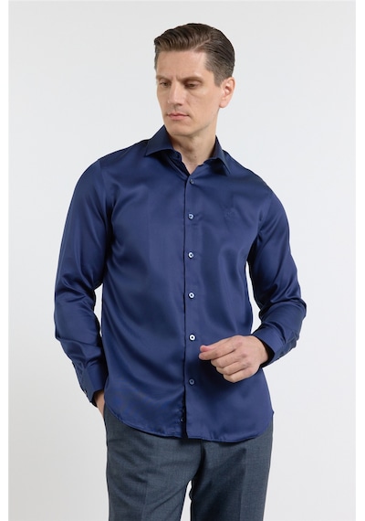 İmza Lacivert Saten İtalyan Yaka Uzun Kol Cepsiz Slim Fit Pamuk Gömlek 1004255231 XL İmza Lacivert Saten İtalyan Yaka Uzun Kol Cepsiz Slim Fit Pamuk Gömlek 1004255231 XL