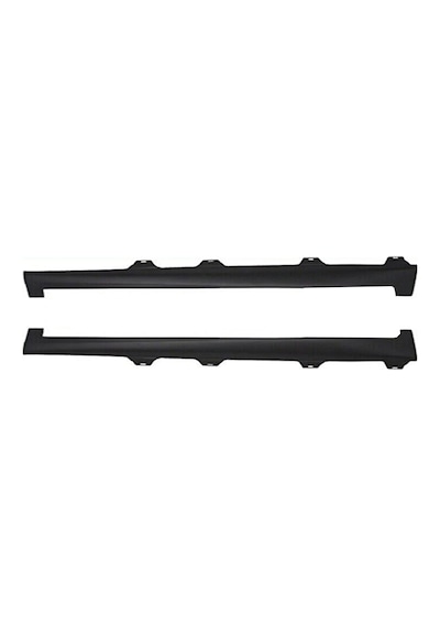 Vw Scirocco R Yan Marşpiyel Seti Plastik 2 Adet Mat Siyah 2008 -2017 Karlık+ek+bodykit