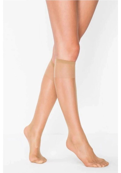 Royaleks Süper Ince 15 Den Mat Pantolon Çorabı Bronz Çok Renkli