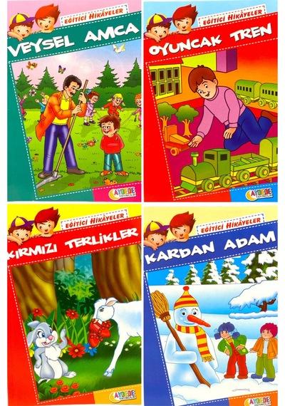 Eğitici Mavi Kalem Öyküler Çocuk Kitapları 8 Kitap