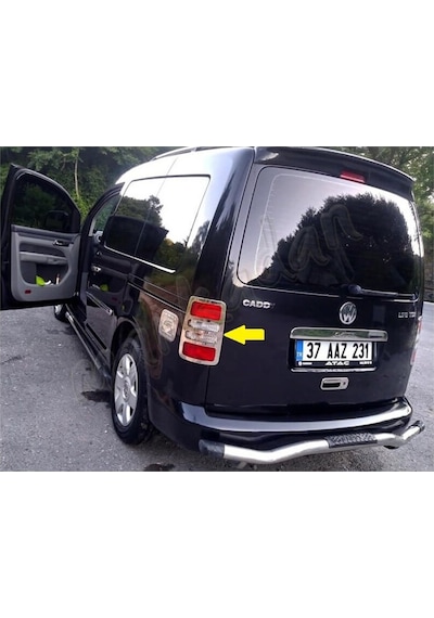 Db Chrome Vw Caddy Stop Çerçeve Nikelajı 2004-2014 2 Parça  P.Çeli
