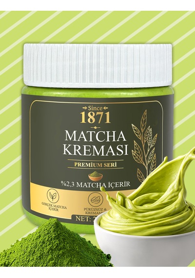 Matcha Kreması Premium Seri %2,3 Matcha İçerir 200 G