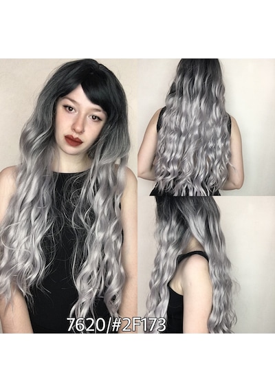 Ada Hair Peruk Sentetik Su Dalgalı Peruk 70 CM