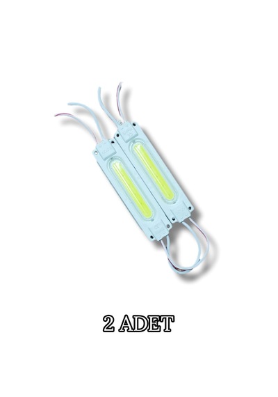 Parmak Led 12v Cob Beyaz Renk 2 Adet Beyaz - 2 Adet / 1 Takım