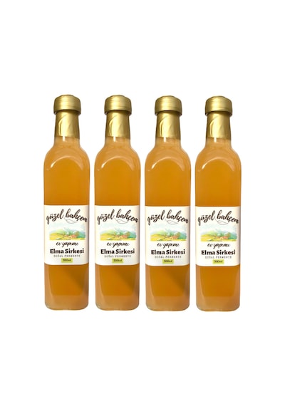 Güzel Bahçem Elma Sirkesi 4 x 500 ML