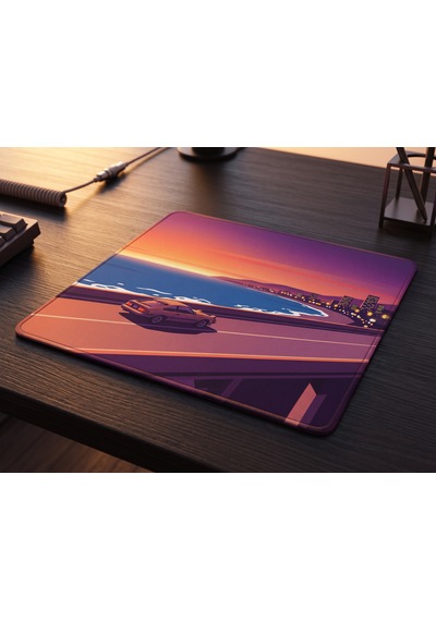 Oryn Night Drive / Edition 50x50cm Gaming Mousepad - 3mm Kalınlık 001