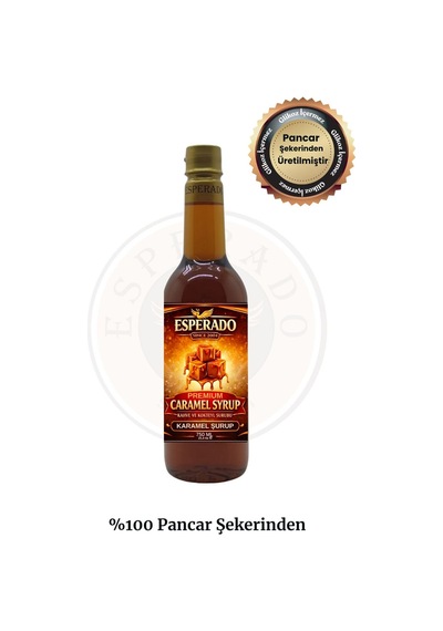 Premıum Karamel Aromalı Kahve Şurubu 750 Ml Diğer