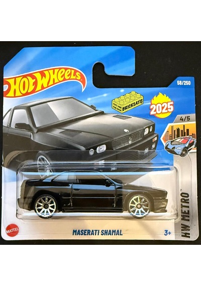 Hot Wheels Tekli Arabalar Maserati Shamal Hyx76 Metro Çok Renkli