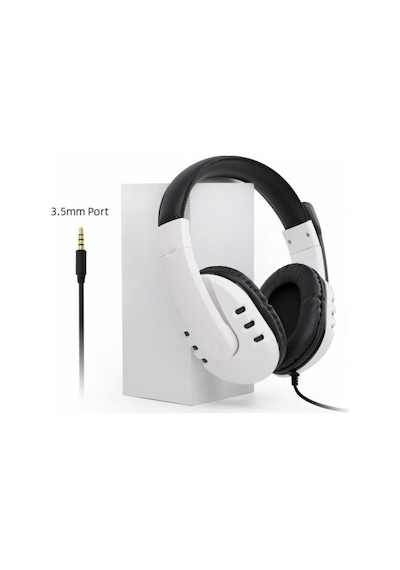 Dobe Ps5 Uyumlu Kablolu Kulaklık Oyun Pc 3.5mm Xbox One Için Ps4 Pc Ps3 Ns Kulaklık Surround