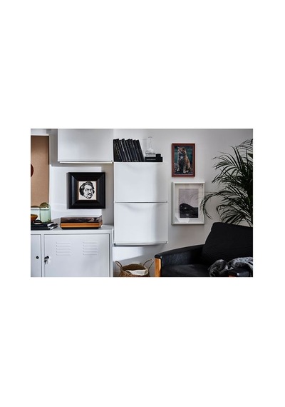 Ikea Trones Ayakkabı Dolabı, Beyaz, 52x39 Cm
