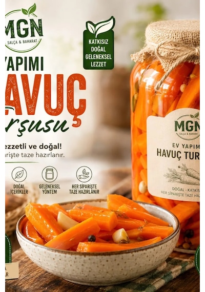 Mgn Ev Yapımı Havuç Turşusu 1 Kg