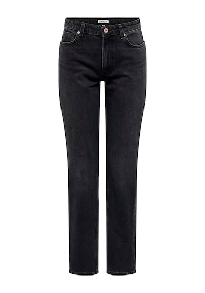 Only Onljacı Mw Straıght Bl Dnm Cro Kadın Siyah Jean - 15301779 Siyah