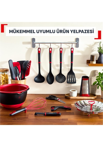 Tefal Ingenio+ Isıya Dayanıklı Çırpıcı 002 Kırmızı