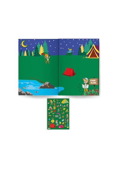 500+ Sticker Kitabım Eğlence Zamanı