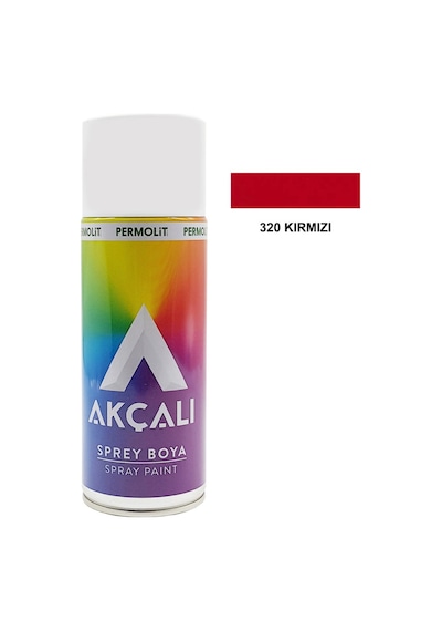Akçalı Sprey Boya 320 Kırmızı 400  ML