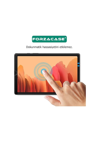 Forzacase Apple Uyumlu iPad Air 11 2024 11 İnch İle Temperli Kırılmaz Cam Ekran Koruyucu - Fc021