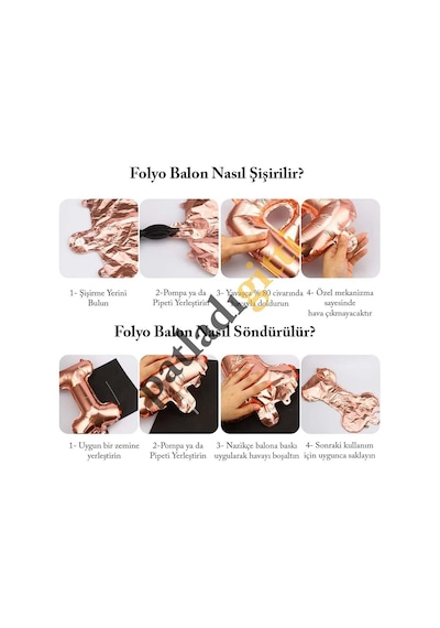 3 Üç Rakam Gold Folyo Balon 34" Inc 76 CM