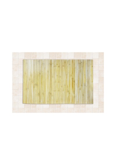 3 Adet Paçi Bambu Paspas 50x80 700632 Çok Renkli