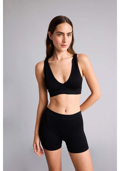 Defacto Fitilli Elastik Bel Siyah Seamless Boxer I0628ax26hsbk81 Siyah-bk81