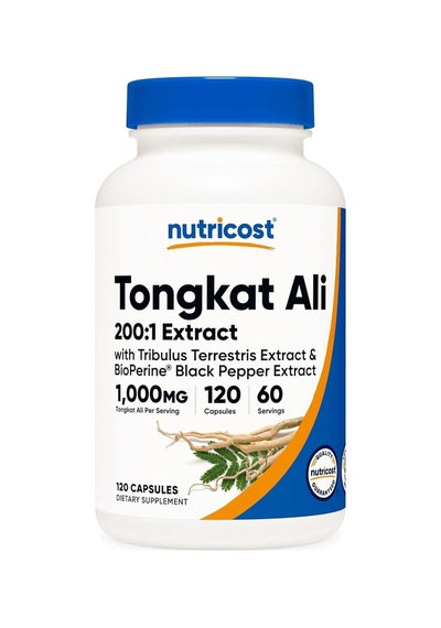 Nutricost Tongkat Ali Tribulus Mix 1000 Mg 120 Capsules Nutricost Tongkat Ali Tribulus Mix 1000 Mg 120 Capsules
