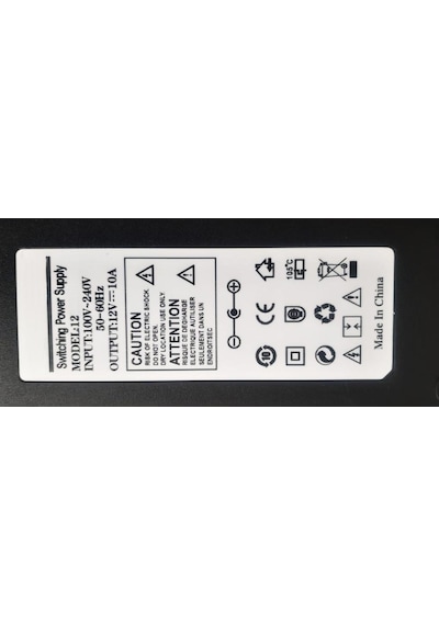 12 Volt 10amper 120 Wat Çok Amaçlı Adaptör Güç Kaynağı-mrty