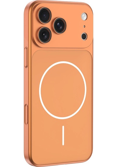 Apple Uyumlu iPhone 16 Pro Max Kılıf Zore M-safe Şarj Özellikli Kamera Korumalı Spark Kapak